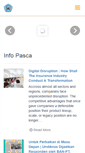 Mobile Screenshot of pasca-undiknas.ac.id